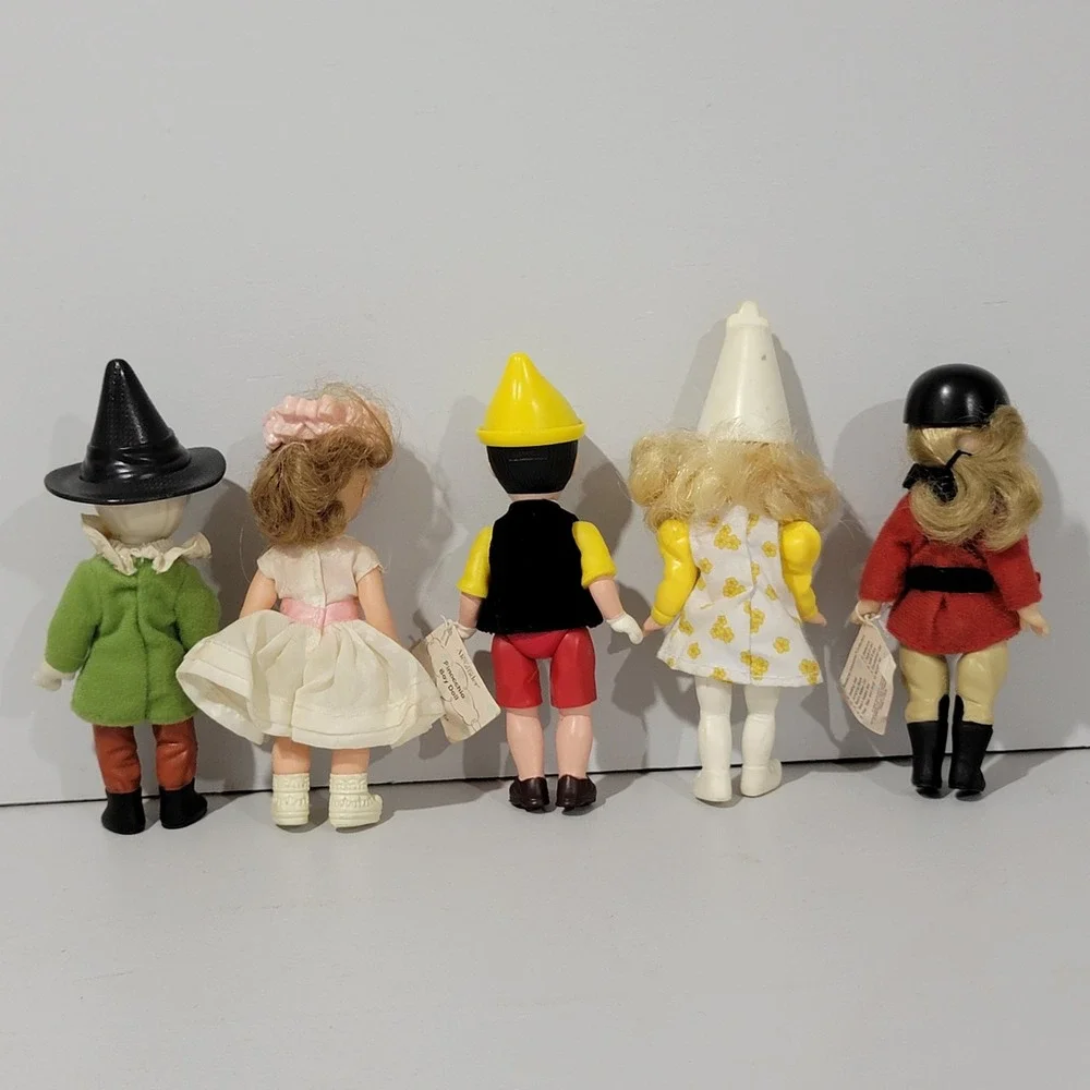 Madame Alexander McDonalds Happy Meal Dolls Lot of 5 Pinocchio Equestrian Wendy